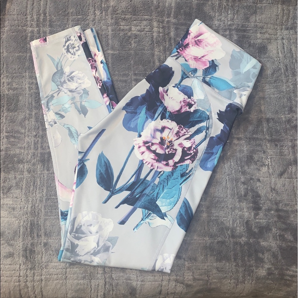Fabletics floral high waist leggings